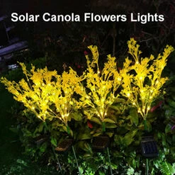 MINKUROW Lampe Solaire à LED Lampe De Chemin De Lampe Solaire Lampe De Jardin éclairage Extérieur En Forme De Fleur -Luminaire solaire Soldes 2022 60014482 2