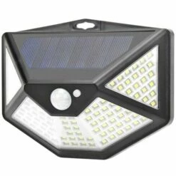 LITZEE 2*Lampe Solaire Extérieur Détecteur De Mouvement Éclairage Solaire Extérieur Sans Fil étanche Spot Lumière Solaire Puissante Sécurité Pour Jardin Projecteur à Détecteur De Mouvement