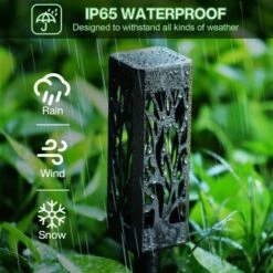 PESCE Lampe Solaire Exterieur Jardin, 6 Pièces Décoration Jardin Lanterne Solaire Avec Lumière Blanche Chaude, IP65 Étanche Lumière Solaire Extérieure Auto On/Off Pour Cour Outdoor Cour Pelouse 10 PESCE Lampe Solaire Exterieur Jardin, 6 Pièces Décoration Jardin Lanterne Solaire Avec Lumière Blanche Chaude, IP65 Étanche Lumière Solaire Extérieure Auto On/Off Pour Cour Outdoor Cour Pelouse -Luminaire solaire Soldes 2022 60376587 4