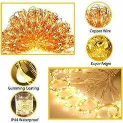 ZOLGINAH LED Rideau Lumières Avec Fonction Musique, 3 * 3M 300 LED Lumières De Chaîne De Fenêtre De Rideau D'usb, Guirlande Lumineuse De Fée, Décor De Lampe De Mariage De Noël De Guirlande De Glaçons -Luminaire solaire Soldes 2022 60652618 4