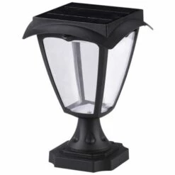 Lanterne Solaire Connectée à Poser RGBW IP54 - Noir - SILAMP - Noir -Luminaire solaire Soldes 2022 60978246 3