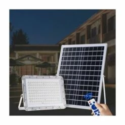 SILAMP Projecteur Solaire LED 100W IP65 (Panneau Solaire + Télécommande Inclus) -Luminaire solaire Soldes 2022 60978567 4