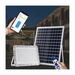 SILAMP Projecteur Solaire LED Connecté WiFi 100W IP65 (Panneau Solaire + Télécommande Inclus) 10 SILAMP Projecteur Solaire LED Connecté WiFi 100W IP65 (Panneau Solaire + Télécommande Inclus) -Luminaire solaire Soldes 2022 60978573 4