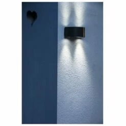 GALIX Applique Murale Solaire G9 Moderne Et Tres éclairante - 50 Lumens