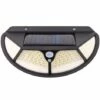 CATHERINE 4pcs Applique Solaire Applique D'extérieur étanche Sans Câblage Applique De Patio à Détecteur De Corps