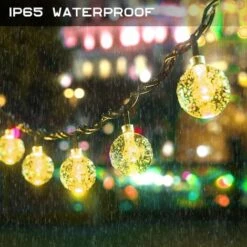 BAICCCF Guirlande Solaire Guirlande Lumineuse Solaire Globe Extérieur - 9.5M 50 LED Guirlande Lumineuse Solaire Boule De Cristal Imperméable, 8 Mode Boules Blanc Chaud Guirlande Lumineuse à Énergie Solaire Pour Jardin, Patio, Gazebo, Cour, Fête, Décoration 9 BAICCCF Guirlande Solaire Guirlande Lumineuse Solaire Globe Extérieur - 9.5M 50 LED Guirlande Lumineuse Solaire Boule De Cristal Imperméable, 8 Mode Boules Blanc Chaud Guirlande Lumineuse à Énergie Solaire Pour Jardin, Patio, Gazebo, Cour, Fête, Décoration -Luminaire solaire Soldes 2022 63803885 3