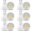 BF 12 Ampoules LED GU10 6W, Blanc Chaud 3000K, Non Dimmable, Petit Spot, Angle De Faisceau 30° -Luminaire solaire Soldes 2022 64387351 1