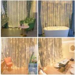 Barrière Immatérielle LED 6 X 3m 600 LEDs IP44 Étanche Basse Tension 31V - THSINDE -Luminaire solaire Soldes 2022 64463681 5