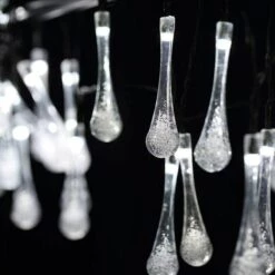 LLOVE Guirlande Lumineuse Exterieur Solaire Blanche Led Pile Etanche Guinguette 6.5M 30 LED 8 Modes Décorative Pour Jardin Terrasse Maison Noël Pâques Fête Patio Balcon On / Off Automatique 10 LLOVE Guirlande Lumineuse Exterieur Solaire Blanche Led Pile Etanche Guinguette 6.5M 30 LED 8 Modes Décorative Pour Jardin Terrasse Maison Noël Pâques Fête Patio Balcon On / Off Automatique -Luminaire solaire Soldes 2022 64870457 4