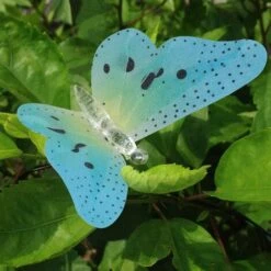 LLOVE Guirlande Lumineuse Solaire 20 LED Papillon 4.8M Multicolore Guirlande Lumineuse Solaire Imperméable, Lumière Solaire Pour Extérieur, Fête (20 LED) -Luminaire solaire Soldes 2022 64871175 4