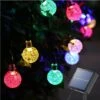 LLOVE Guirlande Lumineuse Solaire, 22M 200 LED Cristal Boules Guirlande Solaire Extérieur Intérieur 8 Modes Étanche LED Lumière Pour Jardin Cour Patio Balcon Fête Mariage Noël Décoration, Coloré 1 LLOVE Guirlande Lumineuse Solaire, 22M 200 LED Cristal Boules Guirlande Solaire Extérieur Intérieur 8 Modes Étanche LED Lumière Pour Jardin Cour Patio Balcon Fête Mariage Noël Décoration, Coloré -Luminaire solaire Soldes 2022 64871466 1