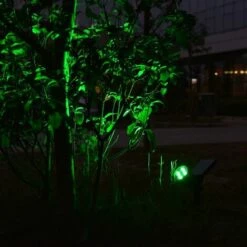 BENOBBY KIDS (2 Unités) Projecteur Solaire, Lampes Solaires Extérieures étanches, 2 Modes D'éclairage En Option, Angle De 180 ° Réglable, Lumière De Jardin Pour Allée, Allée, Allée. (Vert) -Luminaire solaire Soldes 2022 65372274 5