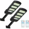 BDD Lampes Solaires Extérieures, 2 Pack 213 LED Éclairage De Sécurité D'extérieur Avec Détecteur De Mouvement Étanche 180° Ajustable Lampes Solaires Pour Mur Extérieur, Jardin, Rue, Porche -Luminaire solaire Soldes 2022 65376935 1