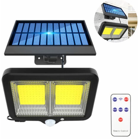 KAEJYIUT Lampes Solaires Pour L'Extérieur Avec Détecteur De Mouvement, 128 Projecteurs Led Lumières Solaires Super Lumineuses Pour L'Extérieur Led Ip65 étanche 3 Modes Applique Solaire Murale 4 KAEJYIUT Lampes Solaires Pour L'Extérieur Avec Détecteur De Mouvement, 128 Projecteurs Led Lumières Solaires Super Lumineuses Pour L'Extérieur Led Ip65 étanche 3 Modes Applique Solaire Murale – Image 2