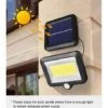 YIDOMDE Lumière Solaire Extérieure Avec Détecteur De Mouvement 56 LED, Lumière Solaire De Jardin étanche IP65 à 120 ° Avec Câble De 5 M [Classe énergétique A++] -Luminaire solaire Soldes 2022 66268238 1