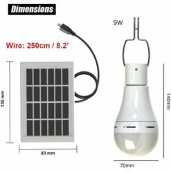 MEZHENG LED Lampe Solaire, énergie Solaire 9W Ampoules Super Lumineuses Avec Télécommande Control-solar Camping/lumière D'urgence Pour Camping Randonnée,2 Pièces 11 MEZHENG LED Lampe Solaire, énergie Solaire 9W Ampoules Super Lumineuses Avec Télécommande Control-solar Camping/lumière D'urgence Pour Camping Randonnée,2 Pièces -Luminaire solaire Soldes 2022 66369616 5