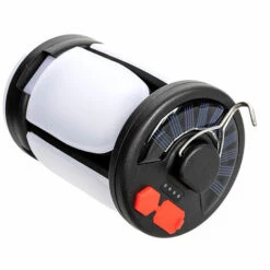 Lampe Solaire Camping Rechargeable 500LM 2000mAh Power Bank 6 Modes Pliable Pour Camping Excursions Secours Pêche Cave（130*80mm）——Adélala -Luminaire solaire Soldes 2022 66384283 2