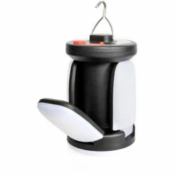 Lampe Solaire Camping Rechargeable 500LM 2000mAh Power Bank 6 Modes Pliable Pour Camping Excursions Secours Pêche Cave（130*80mm）——Adélala -Luminaire solaire Soldes 2022 66384283 3