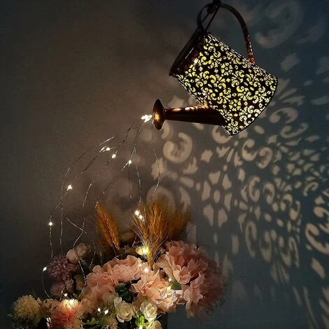 Arrosoir Solaire Dcoration Jardin Exterieur - Eclairage Exterieur Solaire Led, Grande Statue De Jardin Dco En Metal, Onvient Aux Cours De Jardi_ Thsinde 7 Arrosoir Solaire Dcoration Jardin Exterieur - Eclairage Exterieur Solaire Led, Grande Statue De Jardin Dco En Metal, Onvient Aux Cours De Jardi_ Thsinde – Image 5