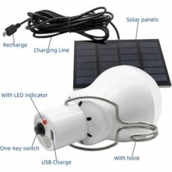 OCXIN Lampe LED à énergie Solaire Portable USB Charge Lanterne Lampe Projecteur Intérieur Bureau Cuisine Lecture Avec Panneau Solaire Pour Extérieur Randonnée Camping Tente Pêche éclairage (2 Pièces) 9 OCXIN Lampe LED à énergie Solaire Portable USB Charge Lanterne Lampe Projecteur Intérieur Bureau Cuisine Lecture Avec Panneau Solaire Pour Extérieur Randonnée Camping Tente Pêche éclairage (2 Pièces) -Luminaire solaire Soldes 2022 66860457 3