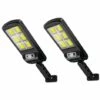 HIGHSAM Lampe Solaire Détecteur De Mouvement Sécurité 3 Modes D'éclairage - 2 Pack -Luminaire solaire Soldes 2022 67367520 1