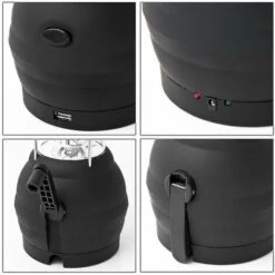 DONTODENT Lanterne Solaire, Dynamo à Manivelle 36 Led Lanterne De Camping Lumière De Secours - -Luminaire solaire Soldes 2022 67436125 5