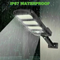 LLOVE Lampes Solaires Extérieures, 2 Pack 213 LED Éclairage De Sécurité D'extérieur Avec Détecteur De Mouvement Étanche 180° Ajustable Lampes Solaires Pour Mur Extérieur, Jardin, Rue, Porche -Luminaire solaire Soldes 2022 67631272 4