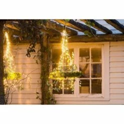 YIDOMDE Eclairage Extérieur LED Solaire, Guirlande Lumineuse De Jardin 22m200LED Fil De Cuivre Lumière, Lumière Chaude. Décoration De Guirlandes étanches IP44 à 8 Modes Pour Noël, Terrasse, Balcon, Arbres, Cour, Mariage, Maison -Luminaire solaire Soldes 2022 67814290 4