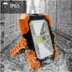 LLOVE Éclairage De Secours De Zone De Vallée Aimant Portable Banque D'énergie Solaire Mobile étanche Extérieur Tente De Randonnée éclairage De Secours, Orange -Luminaire solaire Soldes 2022 67914711 3