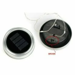 LLOVE Lampe Solaire Lampes Solaires Pour Bouteilles Mason Lights Lampes De Jardin Extérieures Lampes Suspendues Pour Bouteilles Lumières De Bocal En Verre Appliques Murales Lampes De Rue LED 20 Perles De Lampe, Lumière Chaude -Luminaire solaire Soldes 2022 67915177 2