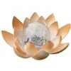 LLOVE Lampe Solaire Fleur De Lotus - Fleur LED Lumineuse Par Énergie Solaire - Décoration Écologique Pour Jardin -Luminaire solaire Soldes 2022 68014154 1