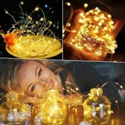 LLOVE Guirlande Lumineuse Solaire Extérieur 20 M 200 LED Guirlande Lumineuse Solaire 8 Modes Étanche Câble En Cuivre Guirlande Lumineuse Décorative Pour Jardin, Terrasse, Cour, Mariage, Fête -Luminaire solaire Soldes 2022 68202059 4