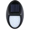 LLOVE Lampe Solaire Exterieur, 10 LED Lampe Solaire Applique Led, Eclairage Exterieur Solaire IP65 étanche Avec Capteur Crépusculaire Pour Patio, Jardin, Cour, Escaliers [Classe énergétique A+] (1 Pack) -Luminaire solaire Soldes 2022 68202074 1