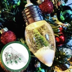 GrooFoo Guirlande Lumineuse,Noel Led Guirlandes Lumineuses,2m 10 LED D'extérieur Boule De Cristal Guirlande Lumineuse De Fée Lumières Étanche,​Éclairage Décoratif Sapin De ​Noel Lumières Pour Noël GrooFoo -Luminaire solaire Soldes 2022 68493973 3