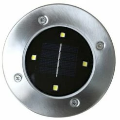 LLOVE 1PCS Lampe Solaire Extérieur Jardin, Spot Solaire Extérieur Encastrables 4 Perles LED Au Sol Éclairage Blanche Chaude Étanche IP65 Décoration Pour Chemin Terrasse Pelouse Cour Allée -Luminaire solaire Soldes 2022 68573608 5