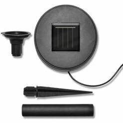 VidaXL Lampes De Jardin LED Solaires 3 Pcs Avec Piquet De Sol - Blanc -Luminaire solaire Soldes 2022 734516 4