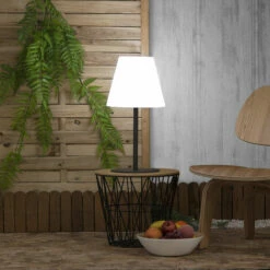 LEDKIA Lampe à Poser LED Extérieure Solaire Aluminium Larso Blanc Chaud 2800K - 3200K - Blanc Chaud 2800K - 3200K -Luminaire solaire Soldes 2022 9192314 5